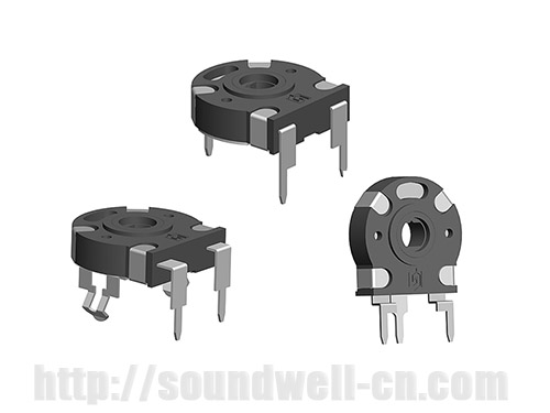 PT15 through shaft rotary potentiometer